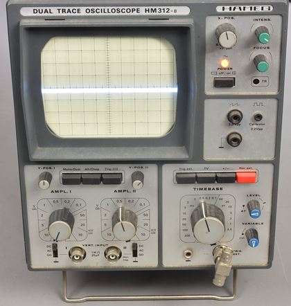 various-Hameg 312-8 Dual Trace Oscilloscope